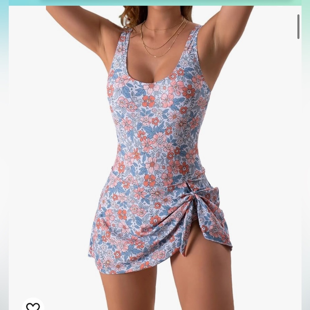 Floral Bathing Suit